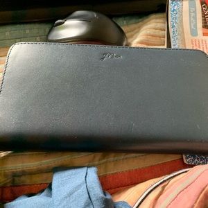 New W/Tags J.Crew Harper Continental  Zip Wallet